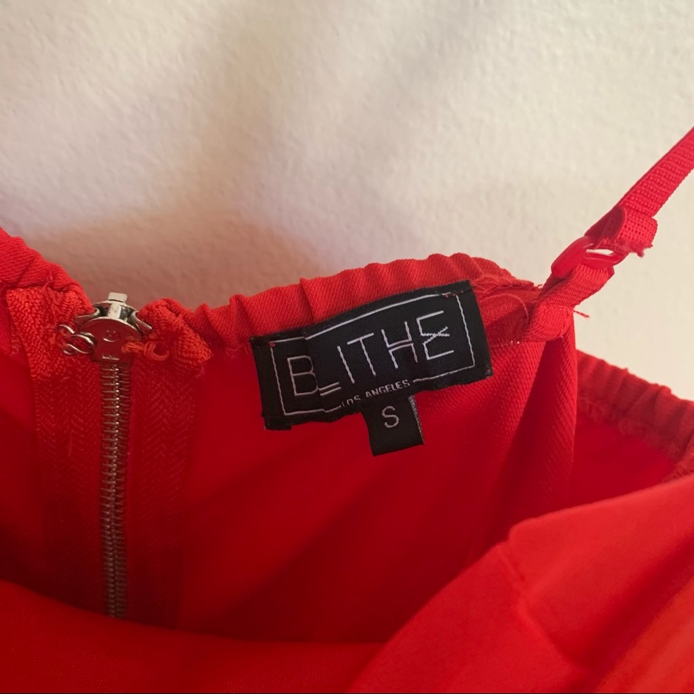 Blithe Red Romper - image 8